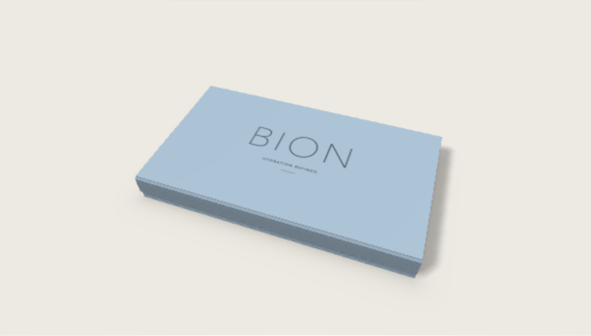 Closed BION box in Powder blue