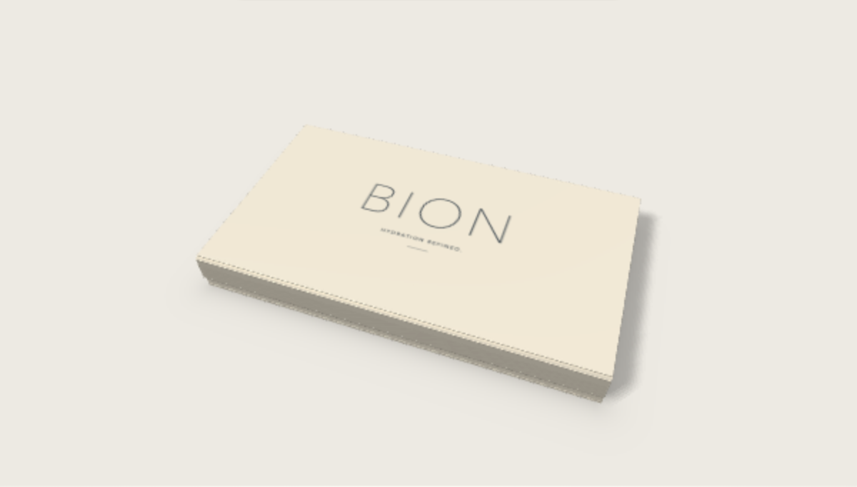 Closed BION box in Warm ivory