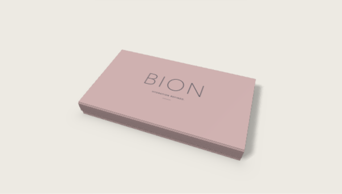 Closed BION box in Dusty rose